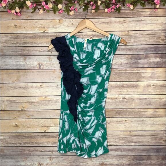 🌷5 for $25 Anthropologie Little Yellow Button Top - Picture 1 of 8